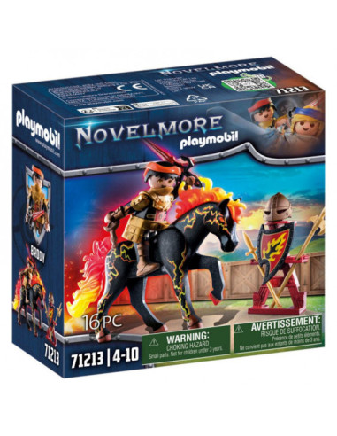 Playmobil Novelmore Burnham Raiders Caballero de Fuego- 71213