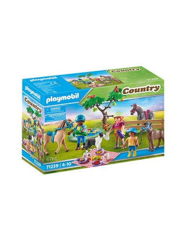 Playmobil Excursión De Pícnic Con Caballos - 71239