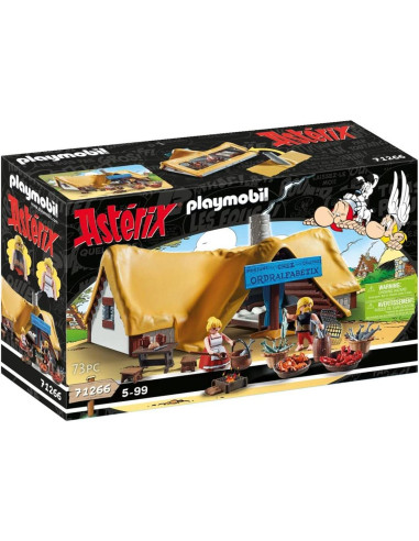 Playmobil - Astérix: la Cabaña de Ordenalfabetix 71266