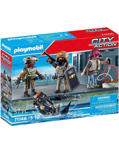 Playmobil - City Action: Fuerzas Especiales 71146