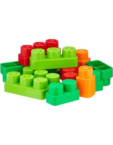 Molto Cubeta Bloques 35 Piezas