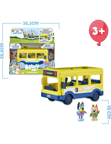 Bluey Autobús Escolar Bus