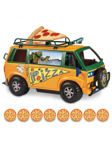 Tortugas Ninja Movie Pizza Van