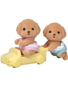 Sylvanian Families - Gemelos Perro Caniche 2