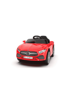 Coche eléctrico Mercedes infantil 12V – Rojo o Rosa con...