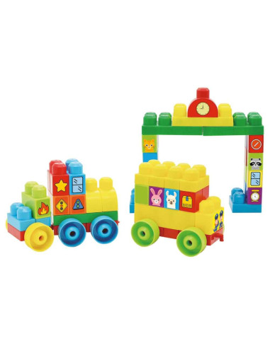 Tren de Bloques Infant Planet con 76 piezas