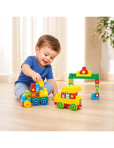 Tren de Bloques Infant Planet con 76 piezas