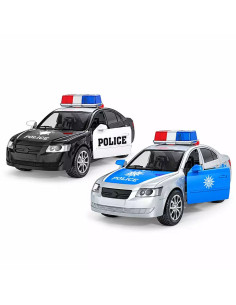 Patrulla de Policía Luces y Sonido 1:12 Surtido Motor Planet