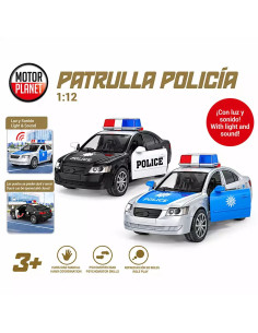 Patrulla de Policía Luces y Sonido 1:12 Surtido Motor Planet 2