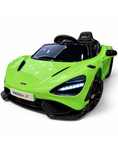 Coche Eléctrico Infantil McLaren Verde 765LT 12V con...