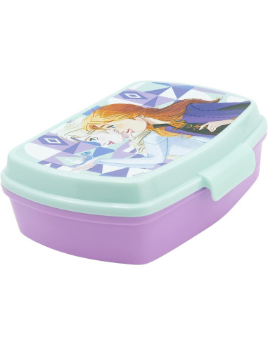 Fiambrera rectangular para el almuerzo infantil de Frozen