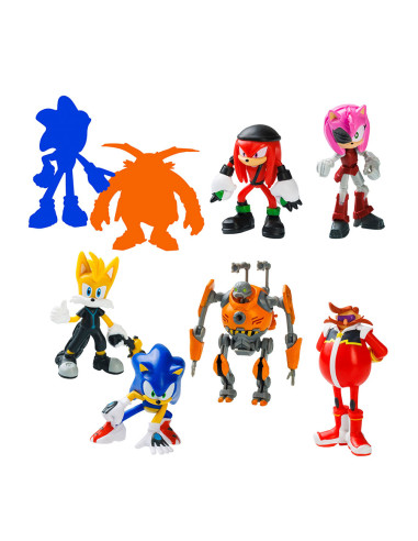 Sonic Figura Pack de 8 modelos