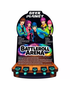 Geek Planet Battleroll Arena – Juego de Puntería con Aros...