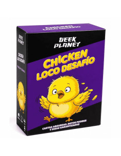 Geek Planet Chicken Loco Desafío – Juego Familiar con...