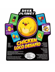 Geek Planet Chicken Loco Desafío – Juego Familiar con... 2