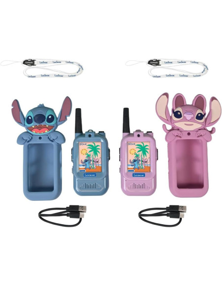 LEXIBOOK, Stitch, Walkie-talkies de vídeo, Pantalla a Color
