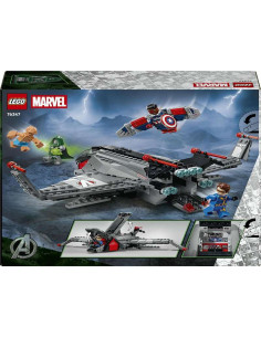 LEGO | Marvel Quinjet de Avengers: Doomsday – Avión de... 2
