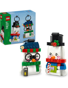 LEGO Adornos de Muñecos de Nieve 40812
