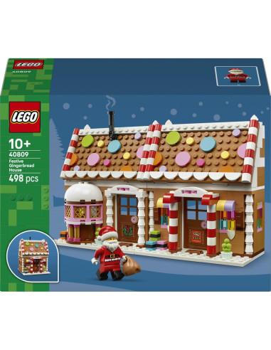 LEGO Casa de Galleta de Jengibre Festiva 40809