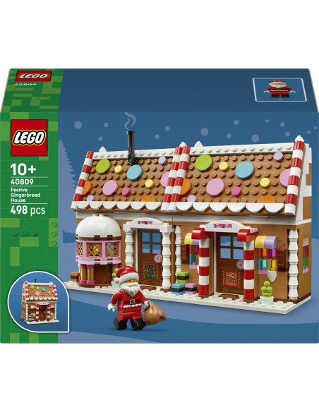 LEGO Casa de Galleta de Jengibre Festiva 40809