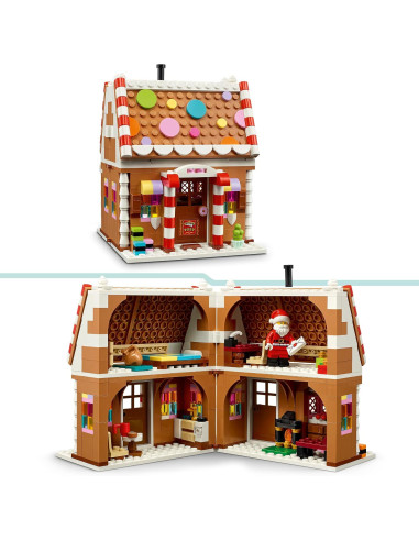 LEGO Casa de Galleta de Jengibre Festiva 40809