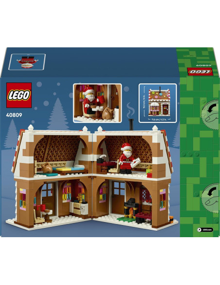 LEGO Casa de Galleta de Jengibre Festiva 40809