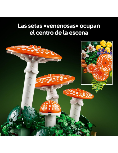 LEGO Botanicals Setas del Bosque 11505