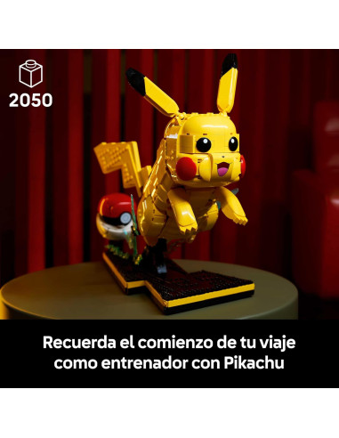 LEGO Pokémon Pikachu y Poké Ball 72152