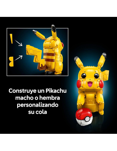 LEGO Pokémon Pikachu y Poké Ball 72152