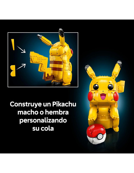 LEGO Pokémon Pikachu y Poké Ball 72152