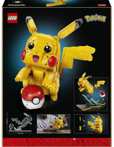 LEGO Pokémon Pikachu y Poké Ball 72152