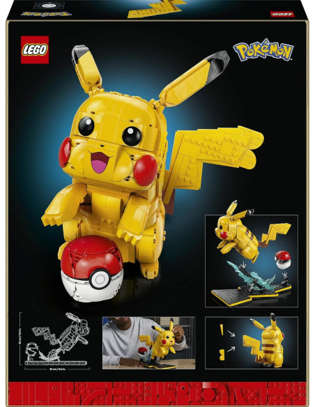 LEGO Pokémon Pikachu y Poké Ball 72152
