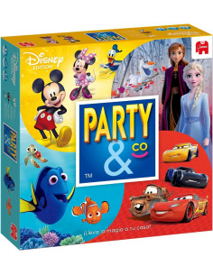 Party & Co. Disney, Juego de Mesa multiprueba para niños...