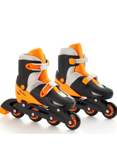 Patines regulables 3 en 1 naranja 35-38