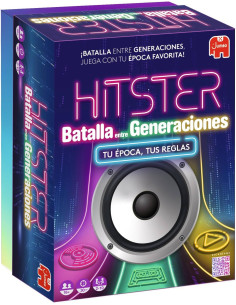 Hitster Batalla Entre Generaciones, Juego de Mesa Musical...