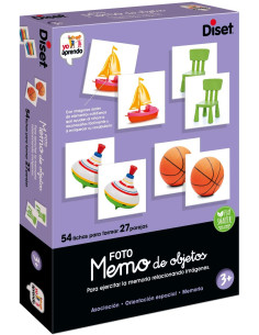 Juego Memo Photo Objects