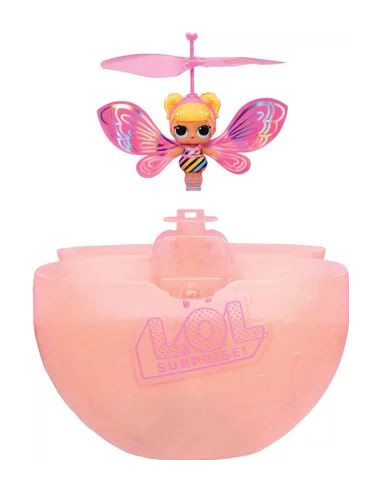 L.O.L. Muñeca Voladora Magic Wishies Flutter Alas Rosa