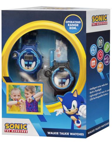 Reloj Walkie Talkie 2 EN 1 Sonic