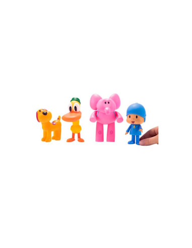 Pack 4 Super Figuras Pocoyo Y Sus Amigos