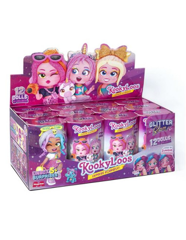 KookyLoos Glitter Glam Surprise Doll