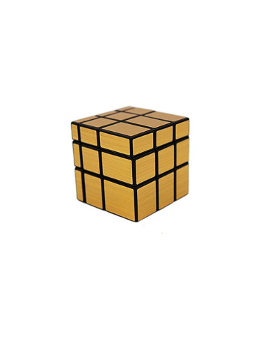 Cubo Crazy Formas 3x3 Dorado