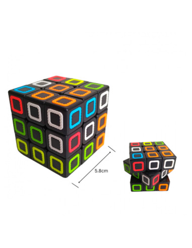 Cubo Crazy Cuadrados 3x3