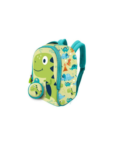 Mochila Dino Jungla Set Guarderia 3 piezas