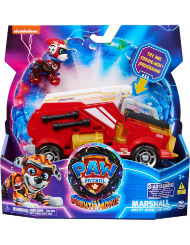 Patrulla Canina - LA SUPERPELÍCULA - Figuras DE ACCIÓN Y Coches Marshall Patrulla Canina