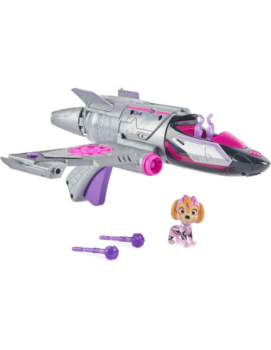 Patrulla Canina - LA SUPERPELÍCULA - Avión Transformable con Figura de Skye Patrulla Canina