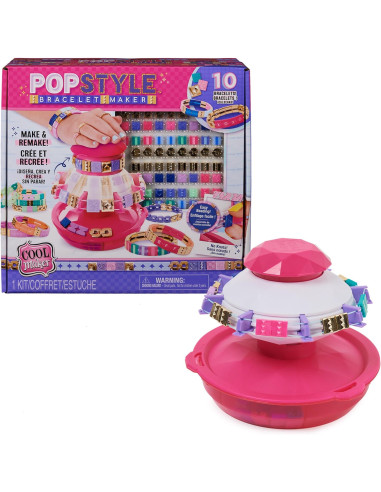 Cool Maker - POPSTYLE Bracelet Maker - Kit para Hacer Pulseras de la Amistad