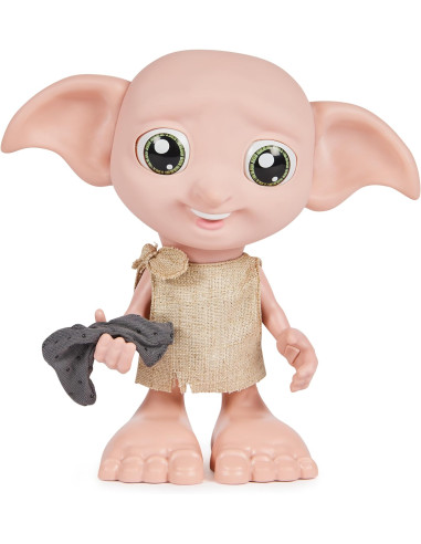 Wizarding World, Harry Potter, Muñeco de Elfo Interactivo Magical Dobby