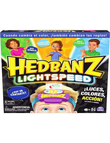 Juegos de Mesa - HEDBANZ Lightspeed