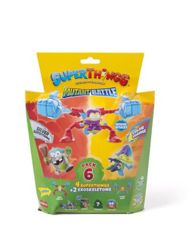 Superthings Mutant Battle Pack 6 