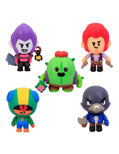 Brawl Stars - Figuras de acción Pack 5